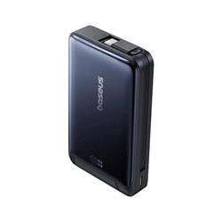 Powerbanka Baseus Nomos Qi2 10000mAh, 45W, s kabelem USB-C černá