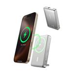 Powerbanka Baseus Nomos Qi2 10000mAh, 45W, s káblom USB-C sivá