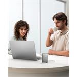 Powerbanka Baseus Nomos Qi2 10000mAh, 45W, s káblom USB-C sivá