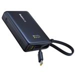 Powerbanka Baseus PicoGo 10000mAh, 45W, s káblom USB-C čierna