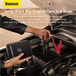 Powerbanka Baseus Super Energy 8000mAh, se startovacími kabely a kompresorem černá