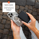 Powerbanka FIXED MagZen s bezdrátovým nabíjením Magsafe, 6 000 mAh, černá