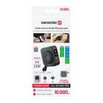 Powerbanka Swissten All-in-One 10 000 mAh, čierna