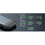 Powerbanka Swissten pre notebook 30 000 mAh, sivá