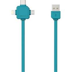 PowerCube Cable 1.5m modrý 8719186003959 - Kabely + redukce