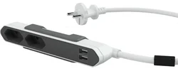 POWERCUBE multifunkční zásuvkový systém POWERBAR USB 8718444082835 - Kabely + redukce