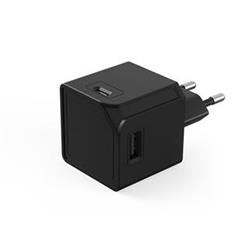 Powercube USBcube Original A+C,3A - černá 8719186010414 - Kabely + redukce