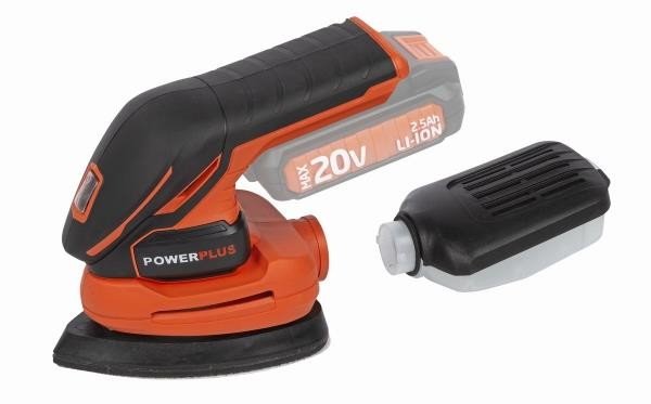 Powerplus Dual Power Aku Vibračná delta brúska 20V (bez AKU)