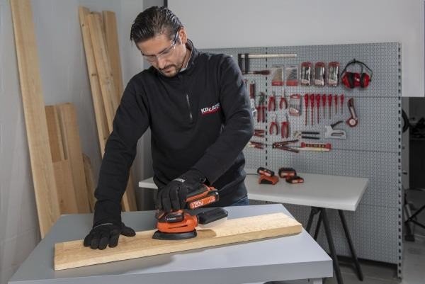 Powerplus Dual Power Aku Vibračná delta brúska 20V (bez AKU)