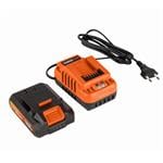 Powerplus POWDP90630 - Nabíječka 20V/40V 2.0A plus Baterie 20V LI-ION 3,0Ah