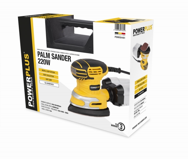 Powerplus POWX0481 - Vibračná mini delta brúska 220 W
