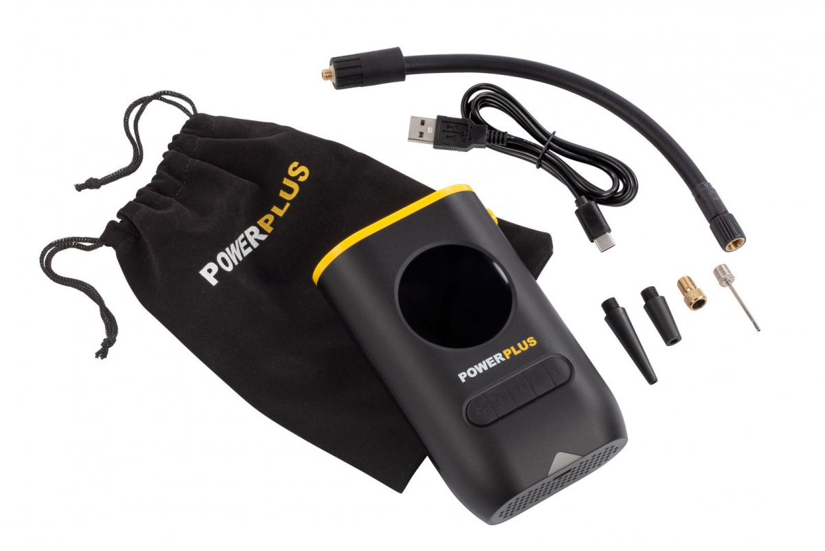 Powerplus POWX1710 - Akumulátorový kompresor 8V LI-ION