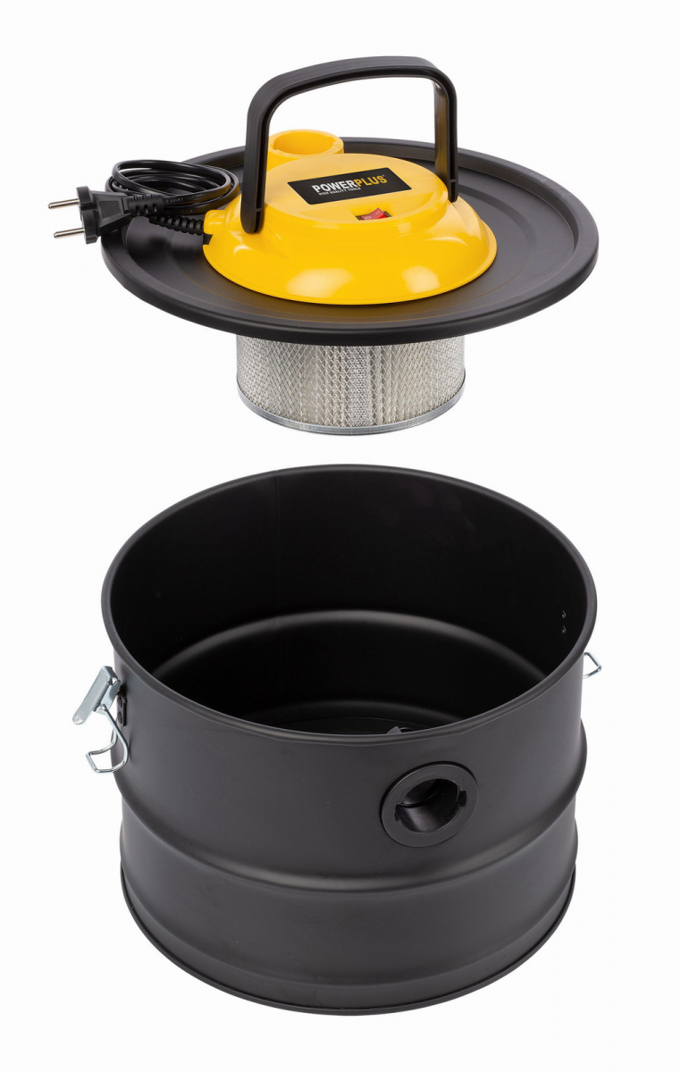 Powerplus POWX3000 - Separátor popola / vysávač 1 000W (15L)