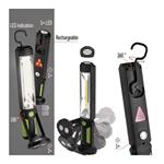 Pracovní svítilna LED P4525, 500 lm,Li-Ion 2000 mAh