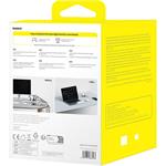 Predlžovací kábel Baseus PowerCombo Cube 3x zásuvka + 3x USB + 1x USB-C 20W 1,5 m biely