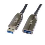 Predlžovací kábel PremiumCord USB 3.0 Optical AOC A/Male - A/Female 15 m