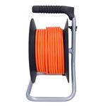 Predlžovací kábel Solight, 4 zásuvky, 20 m, oranžový kábel, 3x 1,5 mm2