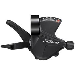 Prehadzovačka SHIMANO ALIVIO SL-M3100 pravá 9-rýchlostná svorka s indikátorom