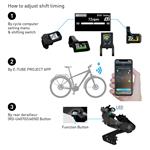 Přehazovačka SHIMANO Di2 CUES RD-U6050 GS typ 10 rychl shadow max 43z min 11z kapacita 32z bal