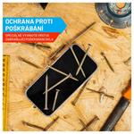 Prémiové ochranné tvrzené sklo FIXED Armor s aplikátorem pro Apple iPhone 15 Pro, černé