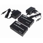 PremiumCord 4K HDMI extender na 100m přes jeden kabel Cat5e/Cat6