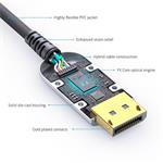 PremiumCord 8K Optický DisplayPort 1.4 přípojný kabel