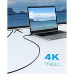 PremiumCord adaptér USB-C na DisplayPort DP1.4 8K@60Hz a 4k@120Hz