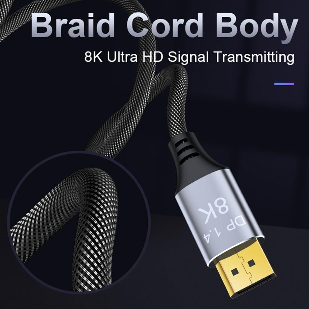 PremiumCord DisplayPort 1.4 přípojný kabel