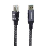 PremiumCord Ethernetový kabel USB3.2 -> LAN RJ45 10/100/1000 MBIT délka 1m