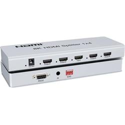 PremiumCord HDMI 2.1 splitter 1-4 porty, 8K@60Hz, 4K@120Hz, 1080p, HDR