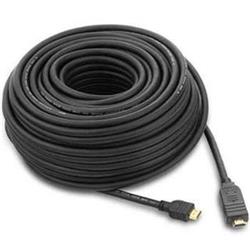 PremiumCord HDMI High Speed with Ether. kabel se zesilovačem, 30m, 3x stínění, M/M, zlacené konektory, čern