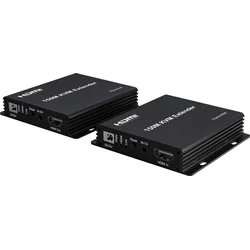 PremiumCord HDMI KVM extender na 150 m cez jeden kábel Cat5e/Cat6, FULL HD 1080p