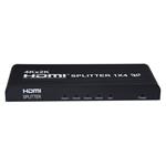 PremiumCord HDMI splitter 1-4 Port,kovové pouzdro,4K,FULL HD,3D khsplit4b