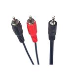 PremiumCord Kabel Jack 3.5mm-2xCINCH M/M 3m