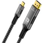 PremiumCord kabel USB-C na DisplayPort DP1.4   8K@60Hz a 4k@120Hz  2m