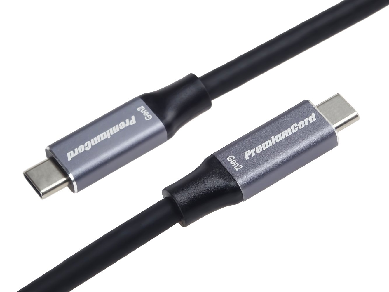 PremiumCord ku31cr5 - USB-C kabel černý 5m