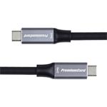 PremiumCord ku31cr5 – USB-C kábel, čierny, 5 m