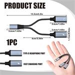 PremiumCord ku31zvuk06 – adaptér USB-C 2 v 1