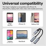 PremiumCord ku31zvuk06 – adaptér USB-C 2 v 1