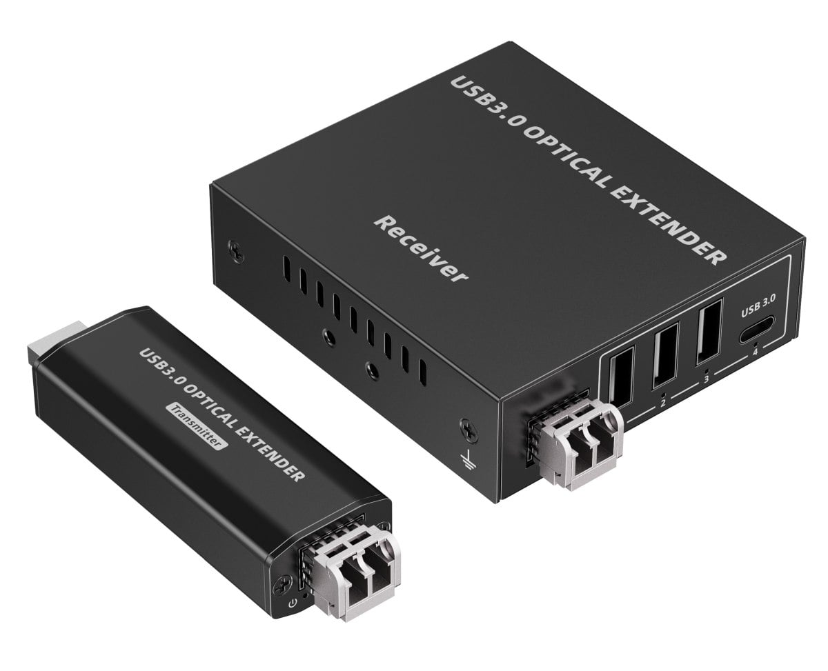 PremiumCord kuext5 - USB 3.2 optický extender 150m