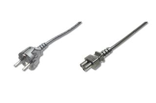 PremiumCord napájecí kabel pro notebooky 3-pólový 1,8m