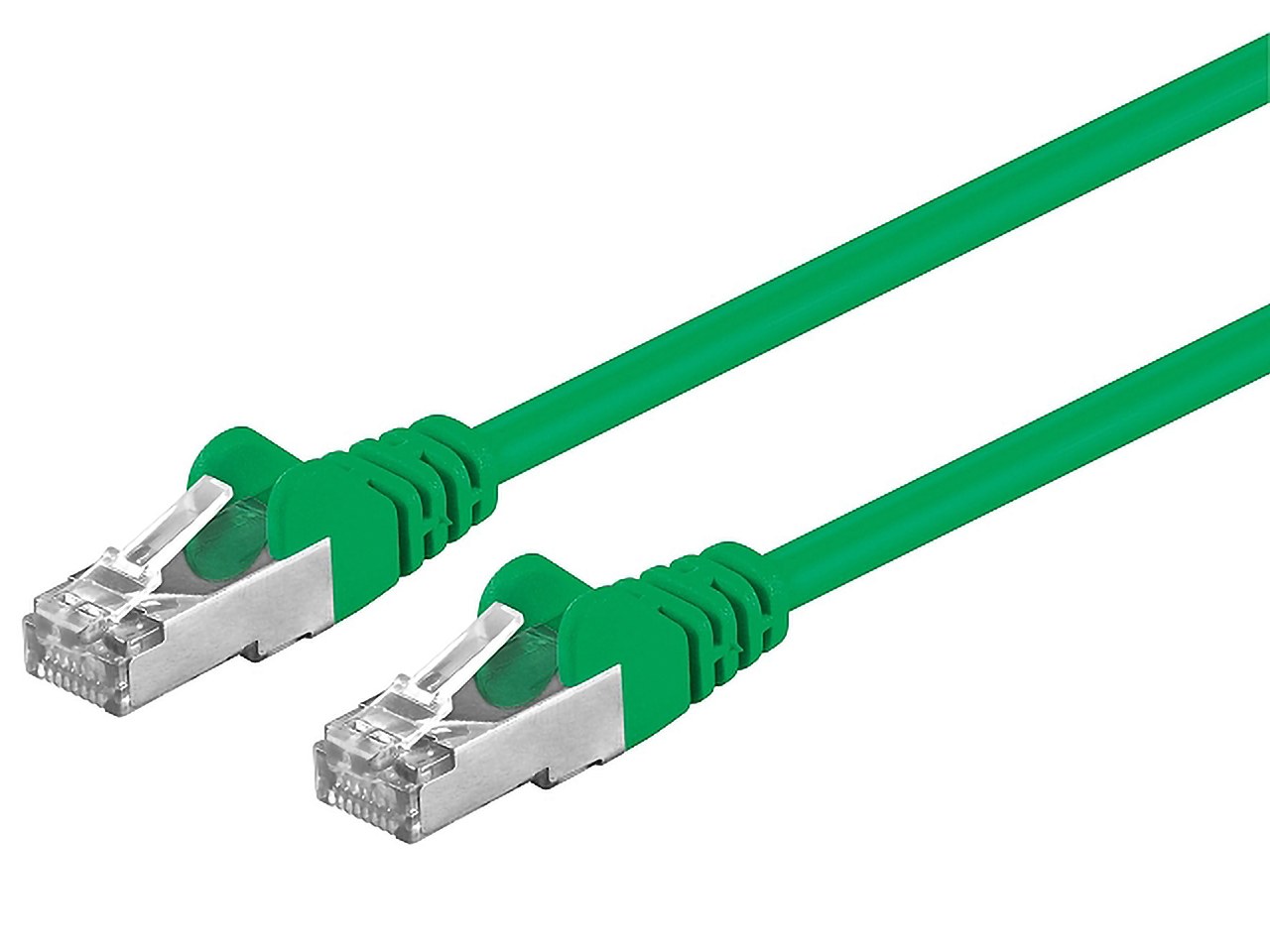 Premiumcord Patch kabel SFTP CAT6A, 3m - zelený
