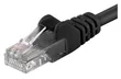 PremiumCord Patch kábel UTP RJ45-RJ45 CAT6 10m čierny