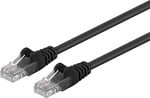 PremiumCord Patch kábel UTP RJ45-RJ45 CAT6 20 m čierny