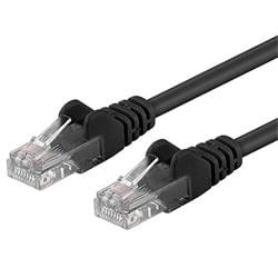 PremiumCord Patch kabel UTP RJ45-RJ45 CAT6 20m černá