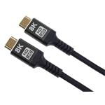 PremiumCord ULTRA HDMI 2.1 High Speed + Ethernet kábel 8K@60Hz, pozlátený 1,5 m