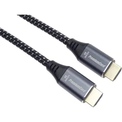PremiumCord ULTRA HDMI 2.1 High Speed + Ethernet kábel 8K@60Hz, pozlátený 1m