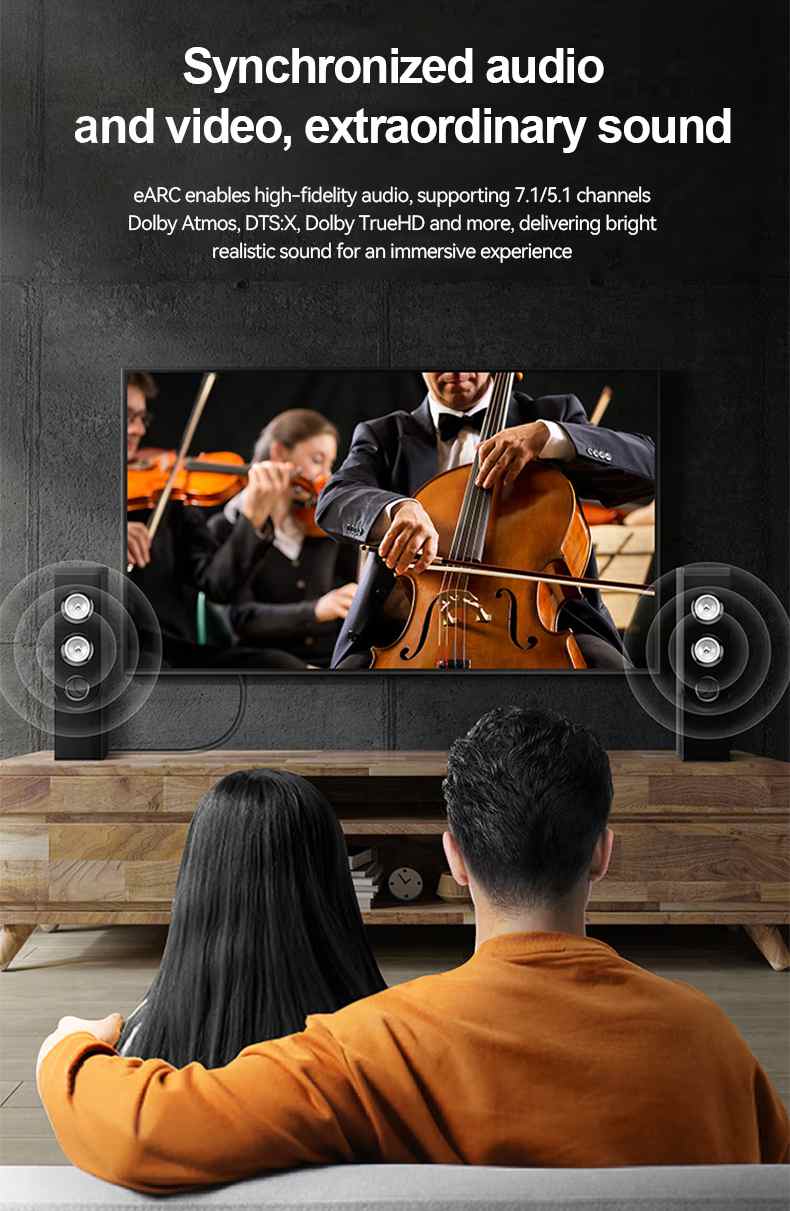 PremiumCord Ultra High Speed HDMI 2.1 optický fiber kabel 8K@60Hz,zlacené 3m