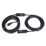 PremiumCord USB 3.2 repeater a prodlužovací kabel A/M-A/F 15m