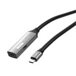PremiumCord USB-C opakovací a predlžovací kábel samec - samica, 5Gbps, hliník 5 m